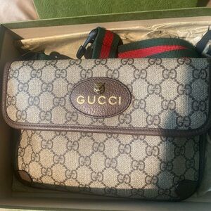 Authentic Gucci Neo Vintage GG Supreme Belt Bag